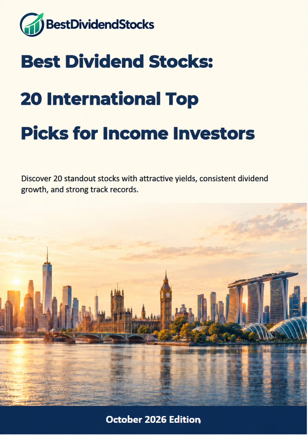 Best Dividend Stocks: 20 International Top Picks for Income Investors — October 2026 Edition